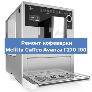 Чистка кофемашины Melitta Caffeo Avanza F270-100 от накипи в Краснодаре